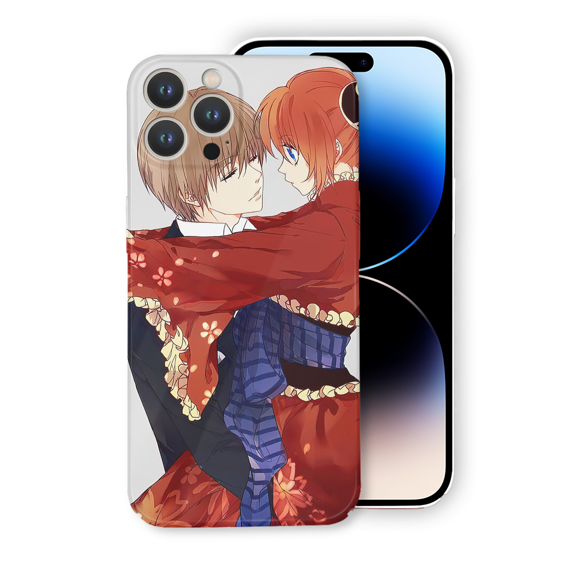 （画像用） ぎんたま 坂田銀時（さかたぎんとき） 神楽 志村新八（しむら しんぱち） GINTAMA Sakata Gintoki Kagura Shimura Shinpachi 【iPhone 14シリーズ対応】ハードケース